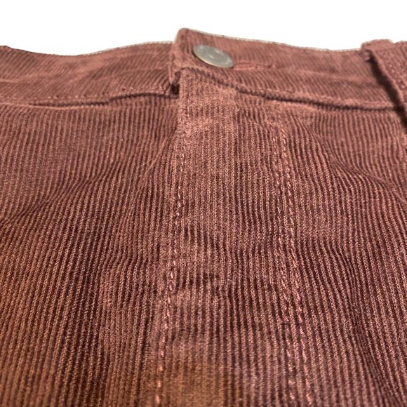 Old Navy Corduroy Burgundy Skirt - Picture 6 of 6
